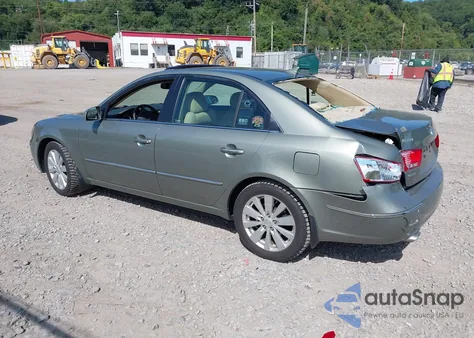 2009 Hyundai Sonata Limited V6 из США, поврежденный, VIN 5NPEU46F39H542366
